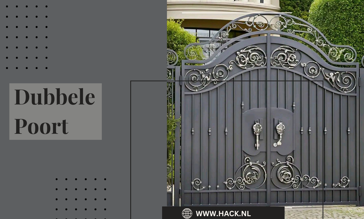 Dubbele Poort: De Ultieme Gids voor een Veilige en Stijlvolle Toegang