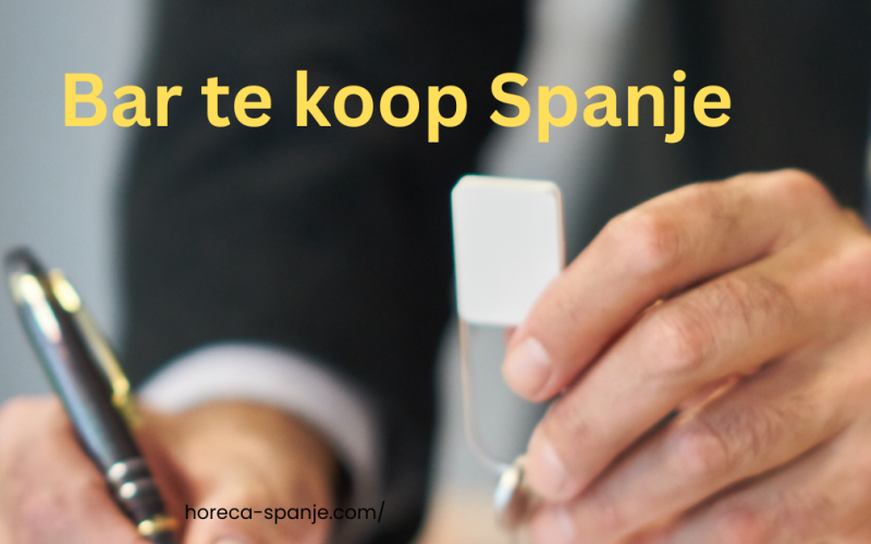 Bar te koop Spanje