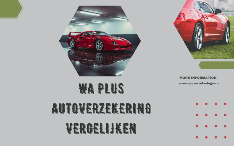 WA Plus autoverzekering vergelijken en direct besparen met de slimste dekking voor jouw auto